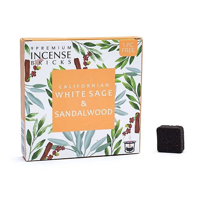 Aromafume incense bricks white sage & sandalwood thumb