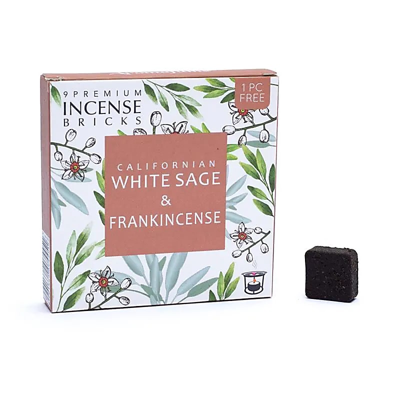 Aromafume incense bricks white sage & frankincense