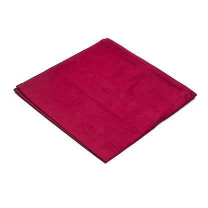 Bezug für Meditationsmatte bordeaux Baumwolle BIO (GOTS) thumb