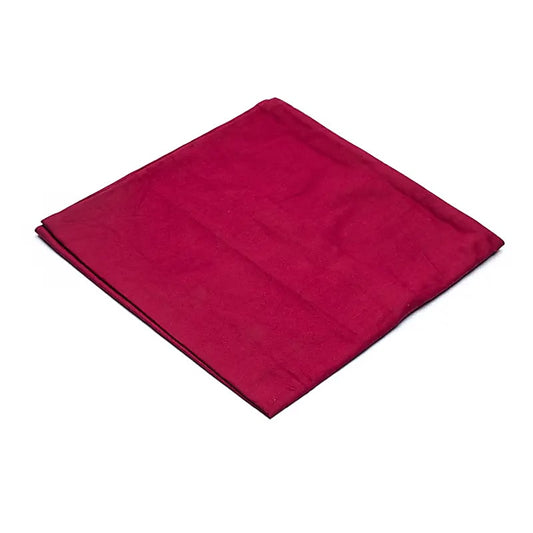 Meditation mat cover bordeaux organic cotton (GOTS)