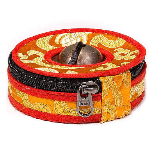 Housses pour cymbales orange/rouge grand modèle