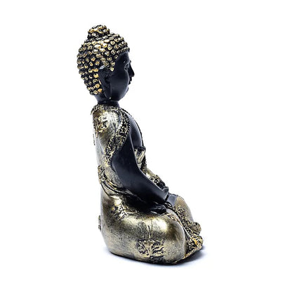 Meditation Buddha antique finish wholesale thumb