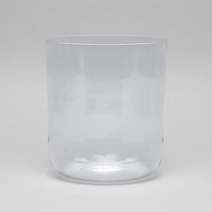 Cuenco de cristal transparente tono Fa 432 hz + bolsa thumb