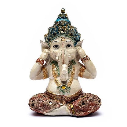 Statua di Ganesh Non sentire il male thumb