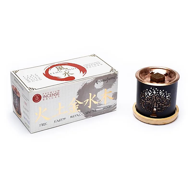 Aromafume Feng Shui set: Diffuser incense bricks