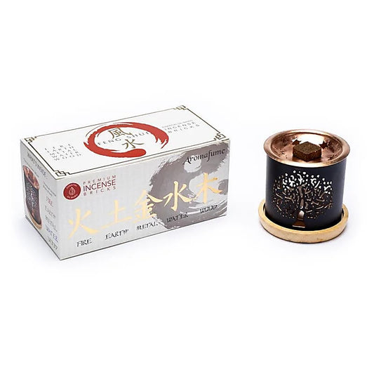 Aromafume Feng Shui set: Diffuser incense bricks