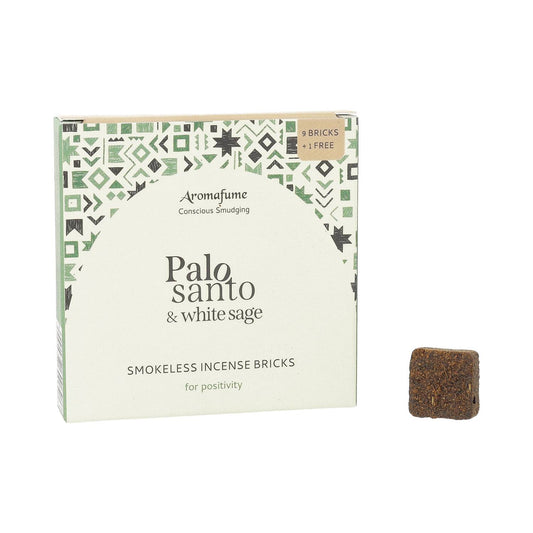 Aromafume wierookblokjes Palo Santo & Witte Salie