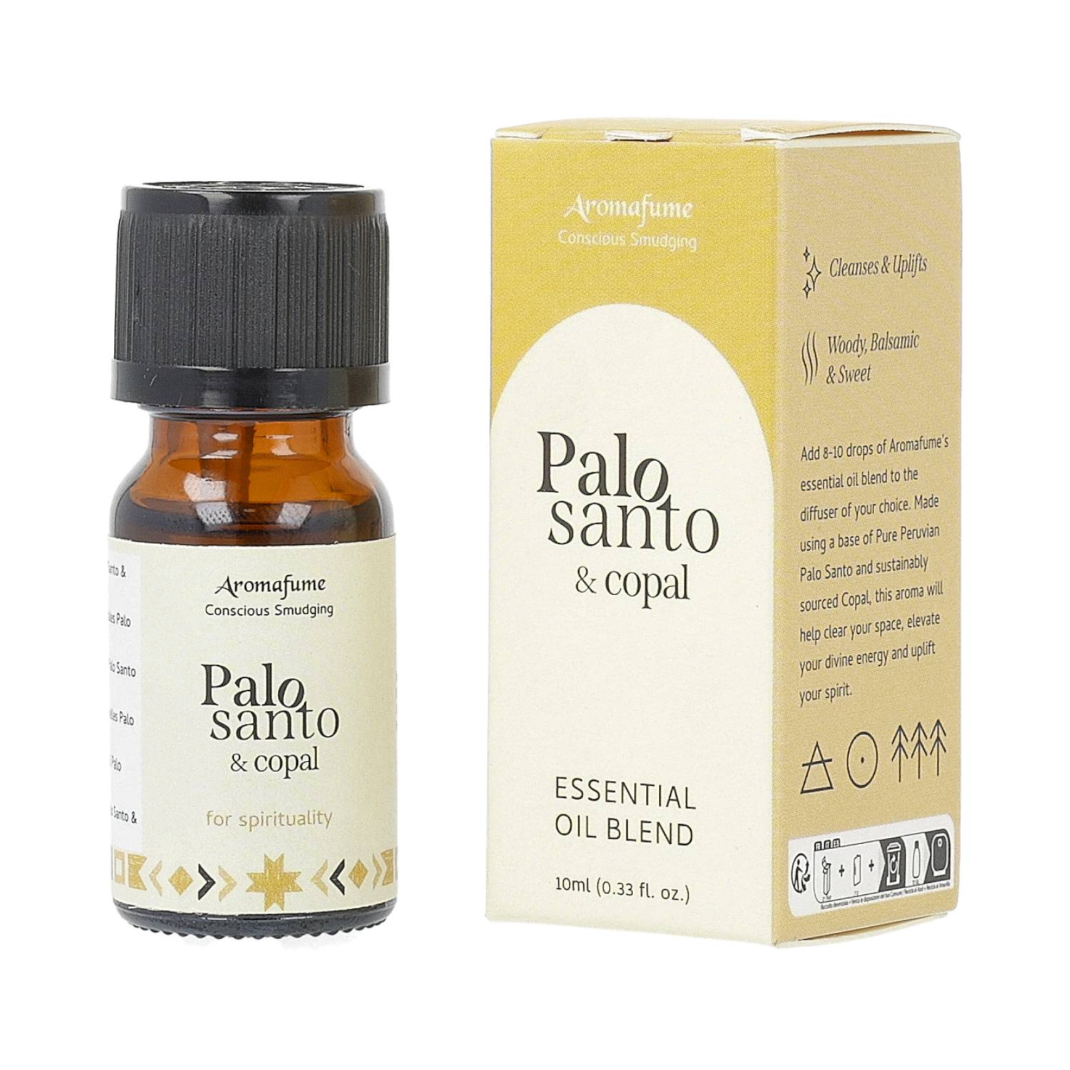 Aromafume mezcla de aceites esenciales Palo Santo & copal