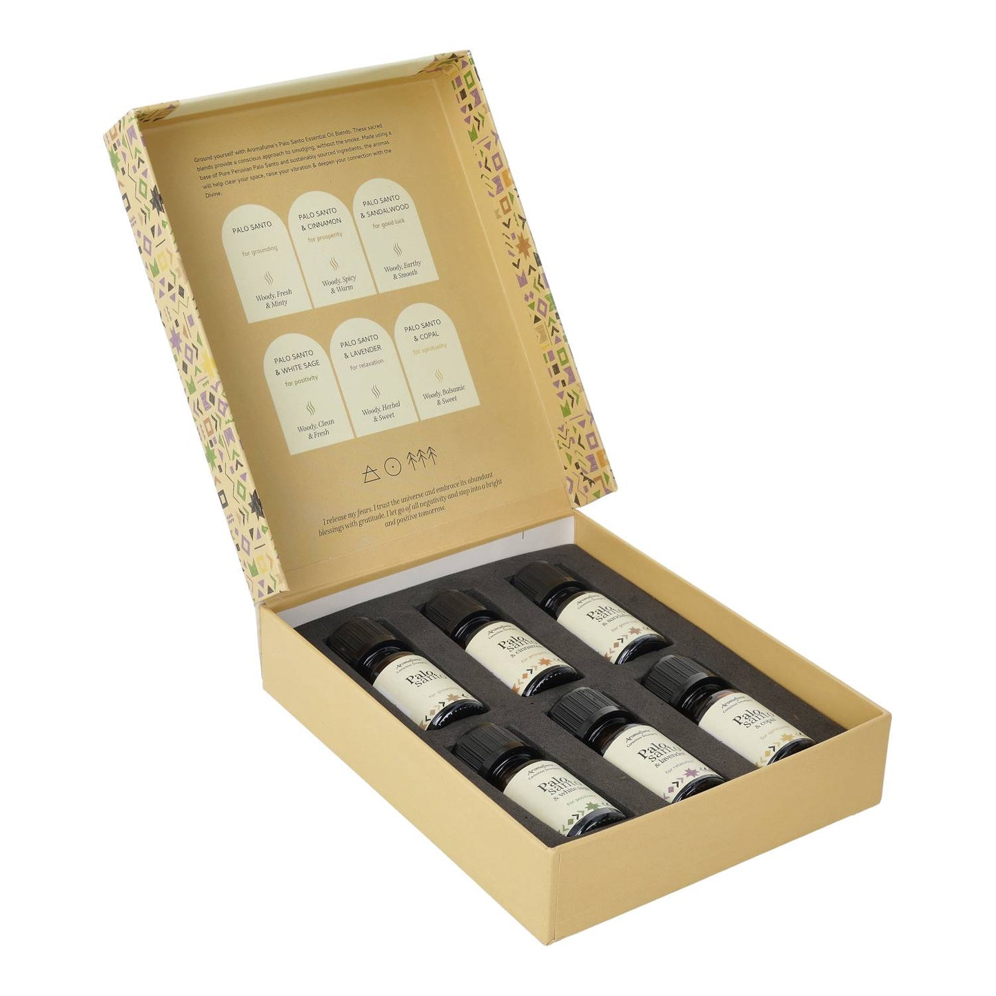 Aromafume etherische olie blends set Palo Santo