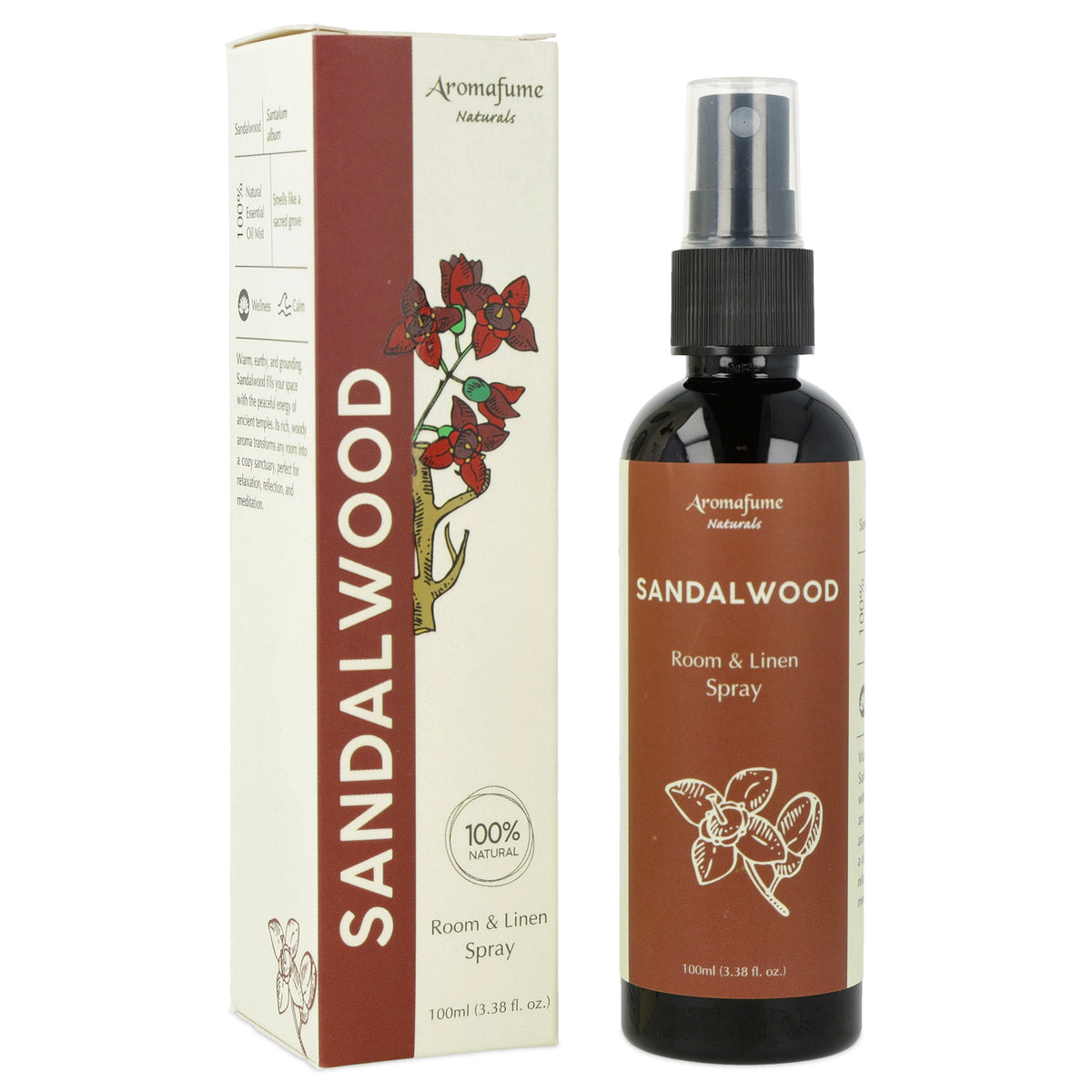 Aromafume Raum- & Textilspray Sandelholz