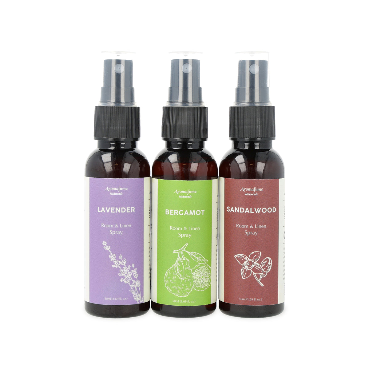 Buy Aromafume room &amp; linen spray set lavender, bergamot &amp; sandalwood