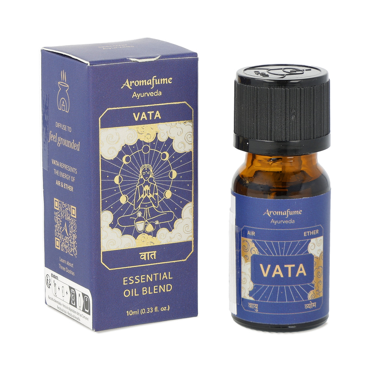 Aromafume essentiële olie blend Vata Dosha