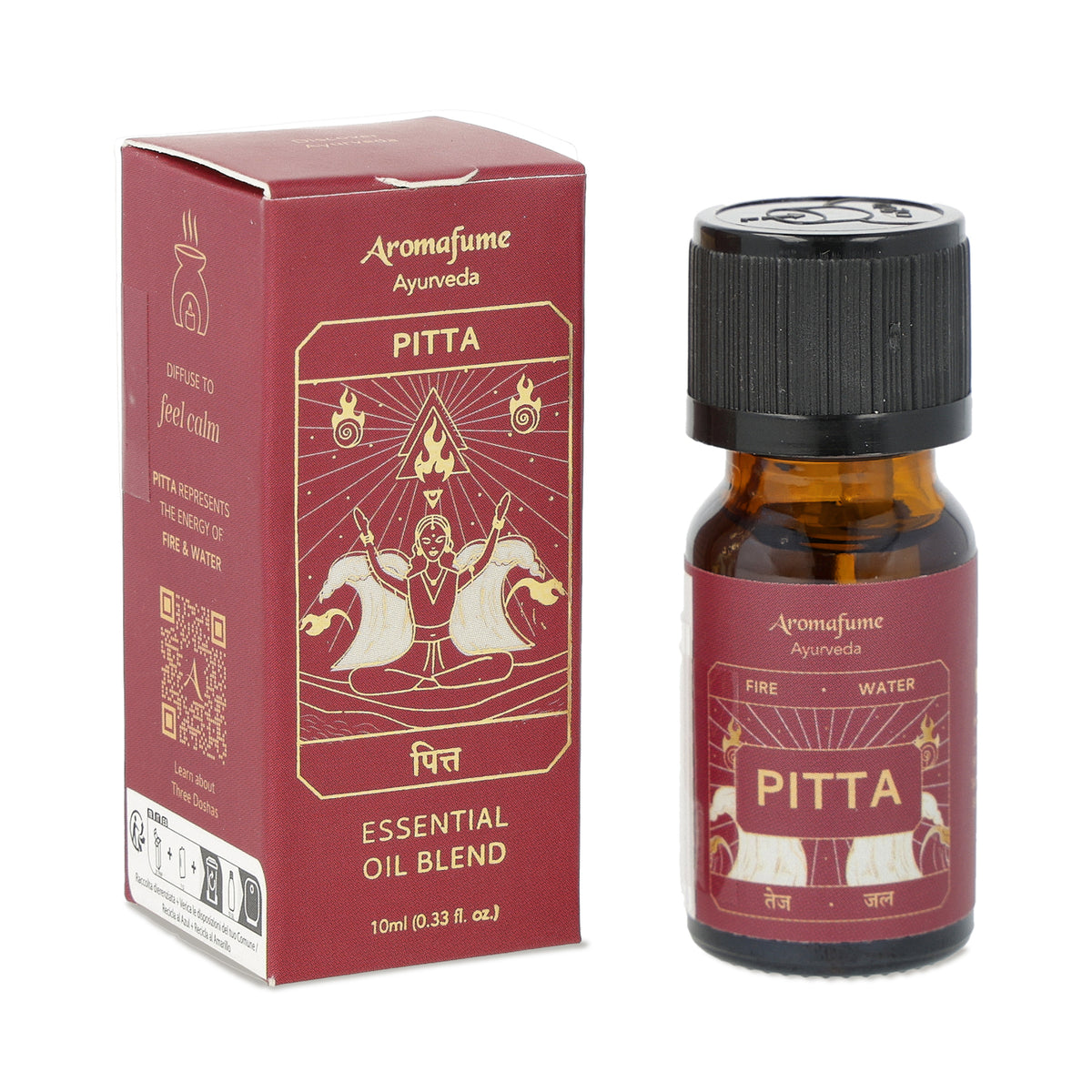 Aromafume essentiële olie blend Pitta Dosha