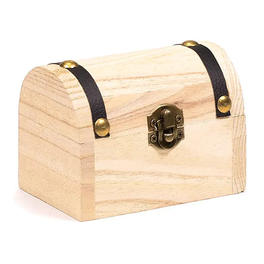Wooden treasure box