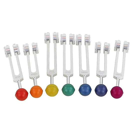 Tuning Forks Chakras SET weighted