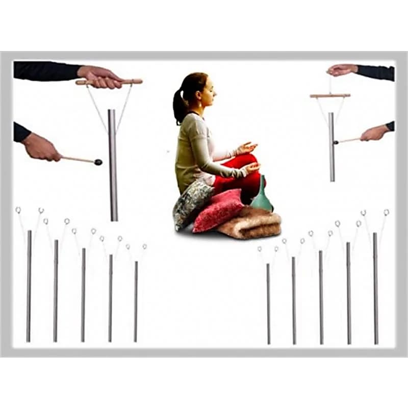 Tube carillon Healing Energy onde cérébrale SET de 5