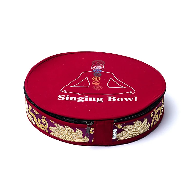 Buy Chakra singing bowl set coloured with bag