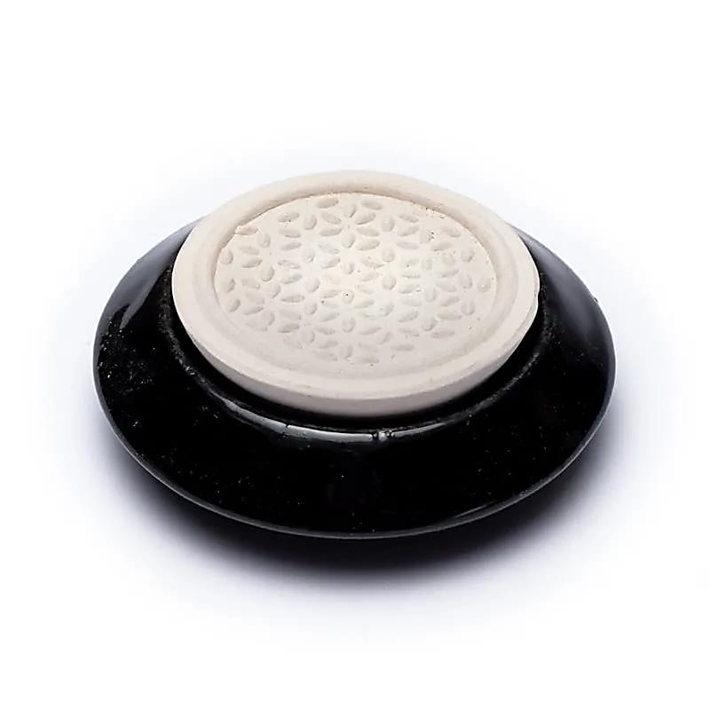 Aroma Stein Diffusor Blume des Lebens schwarz