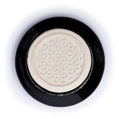 Aroma Stein Diffusor Blume des Lebens schwarz kaufen thumb