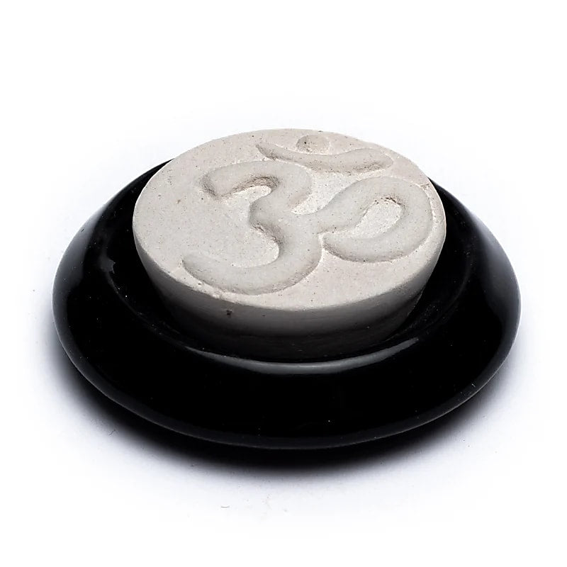 Aroma stone diffuser ohm black