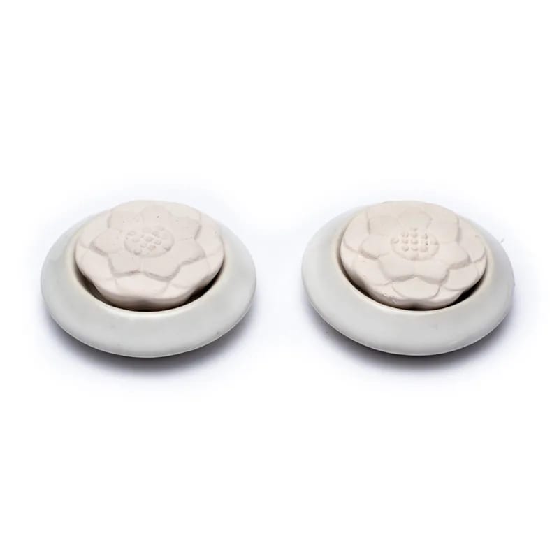 Aroma stone diffuser lotus white