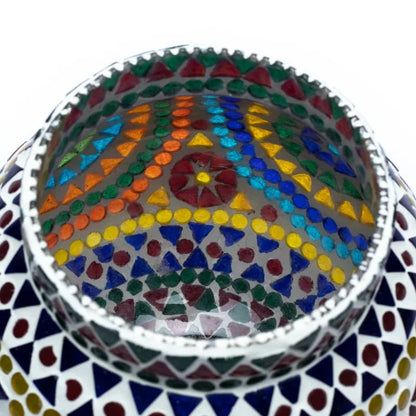 Buy Mosaic tea light holder multicolour thumb