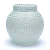 Mosaic tea light holder white