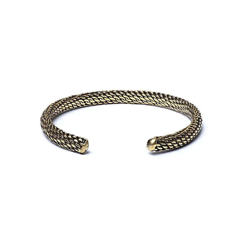 Bracelet chaîne couleur or de gros