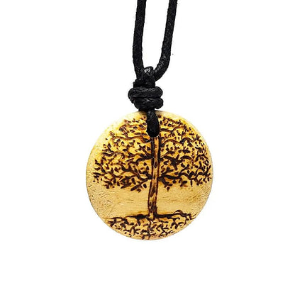 Collier en Palo Santo Arbre de Vie thumb