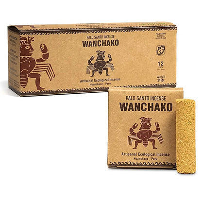 Palo Santo Wanchako Weihrauch-Röllchen 12 Packungen thumb