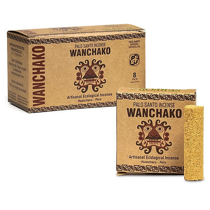 Palo Santo Wanchako Weihrauch-Röllchen 8 Packungen thumb