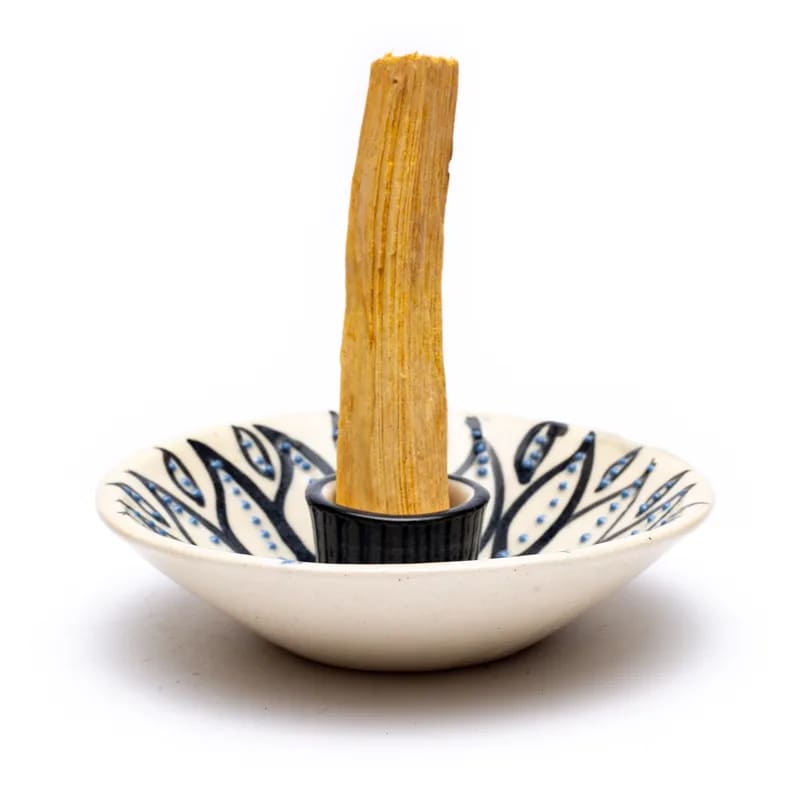 Palo Santo Räucherwerkhalter weiß