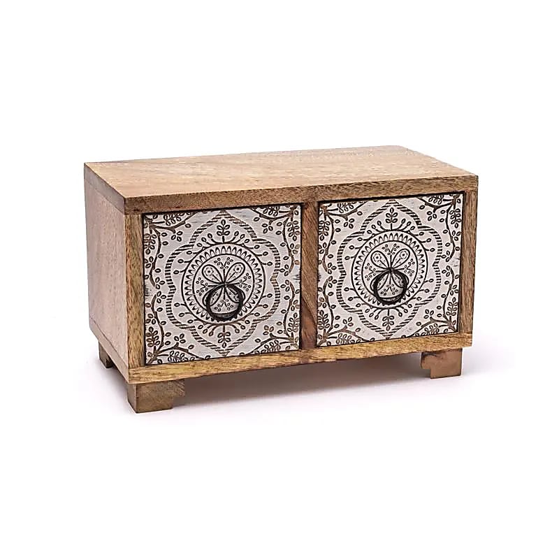 Petite commode impression mandala