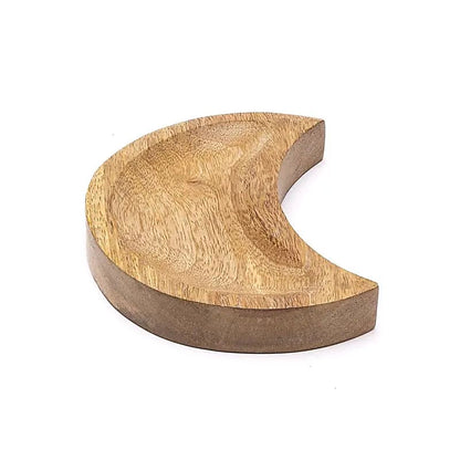 Coupelle bois de manguier croissant de lune thumb