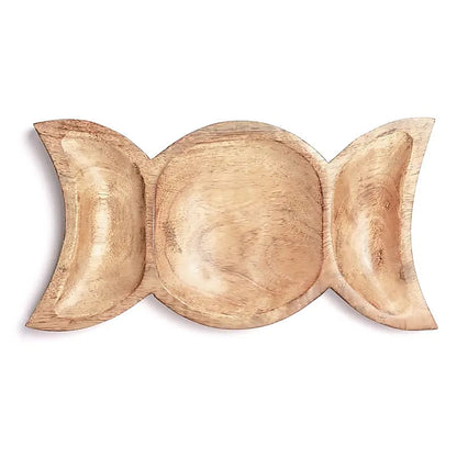 Mangoholz-Schale Göttinnensymbol großhandel thumb