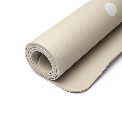 Yogi & Yogini Premium TPE tappetino yoga Fiore della vita beige TPE thumb