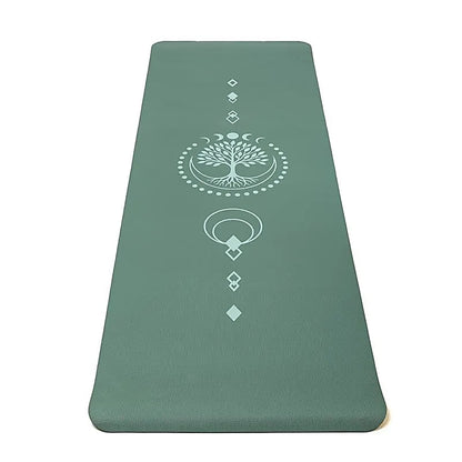 Yogi & Yogini Premium TPE tappetino yoga Albero della vita verde thumb
