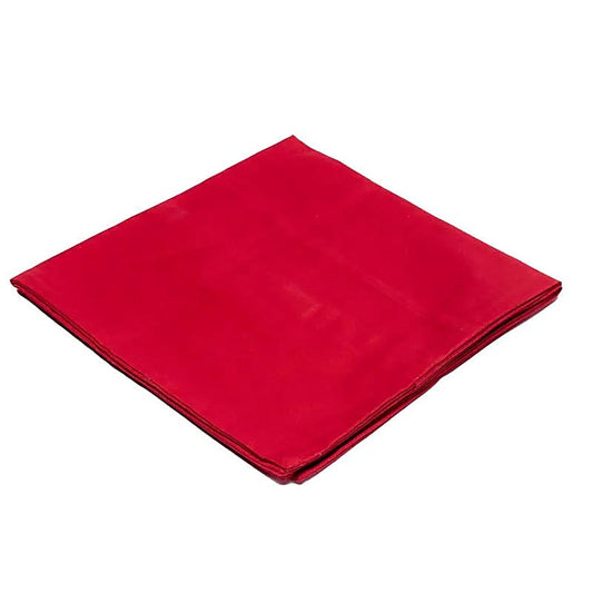 Meditation mat cover chakra 1 red organic cotton (GOTS)