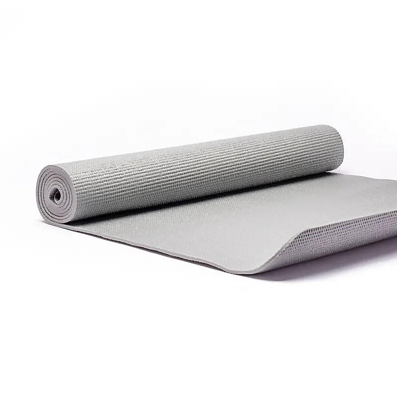 Yogi & Yogini PVC Yogamatte grau