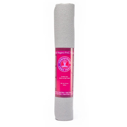 Yogi &amp; Yogini PVC Yogamatte grau kaufen thumb