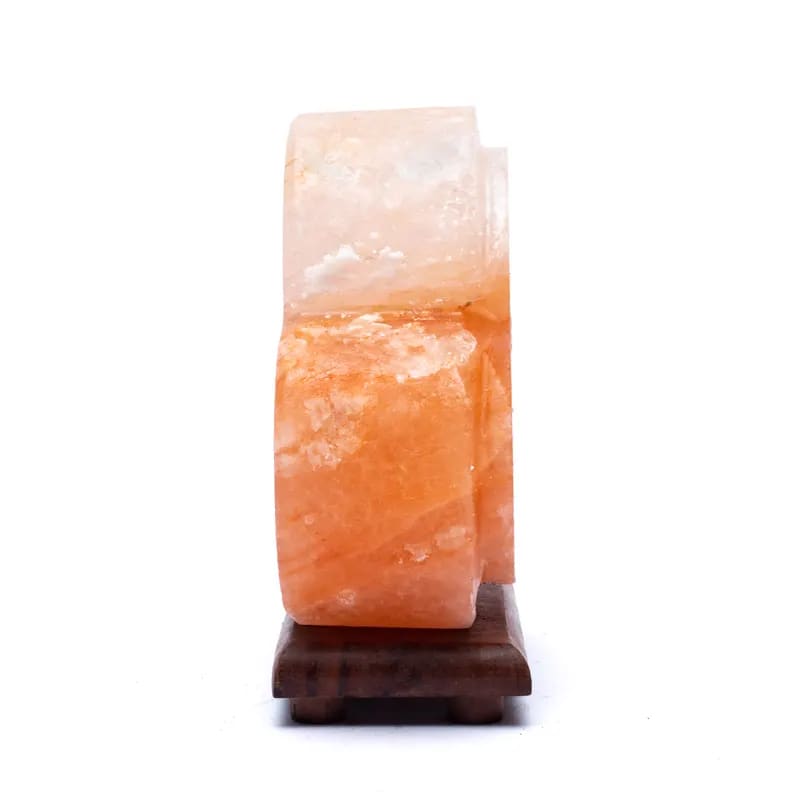 Buy Salt lamp Double heart with cable and LED