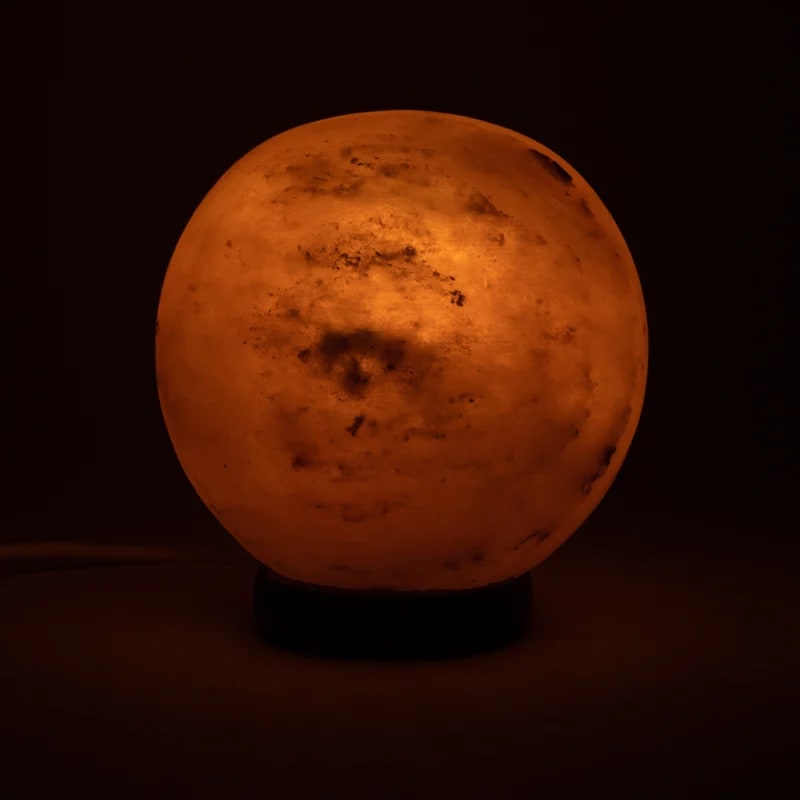 Salzlampe Kugel mit Kabel u. LED großhandel