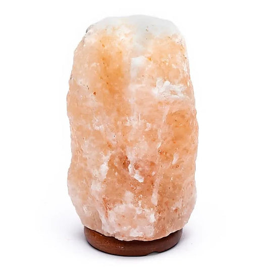 Zoutlamp met snoer en lamp