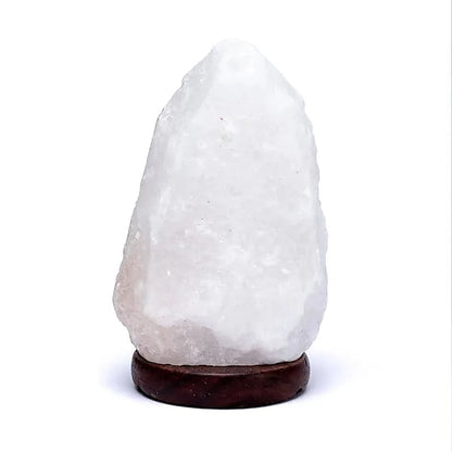 Zoutlamp wit met snoer en lamp thumb