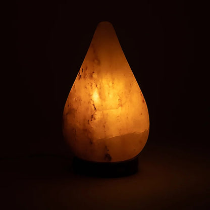 Zoutlamp druppelvorm met snoer en lamp groothandel thumb