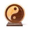 Salzlampe Yin Yang mit Kabel und Leuchtmittel