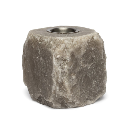 Difusor de aceite de cristal de sal gris