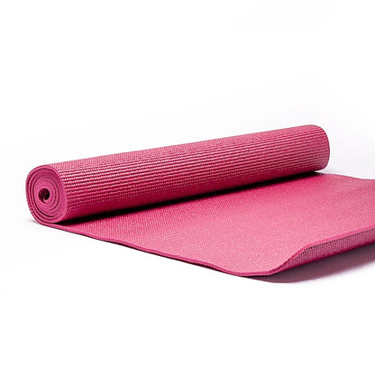 Yogi & Yogini PVC Yogamatte tiefrosa thumb