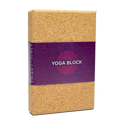 Yoga steunblok kurk voor schouderstand thumb