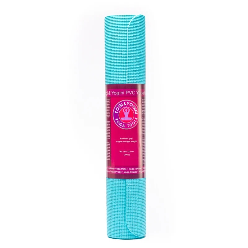 Yogi &amp; Yogini PVC Yogamatte türkis kaufen